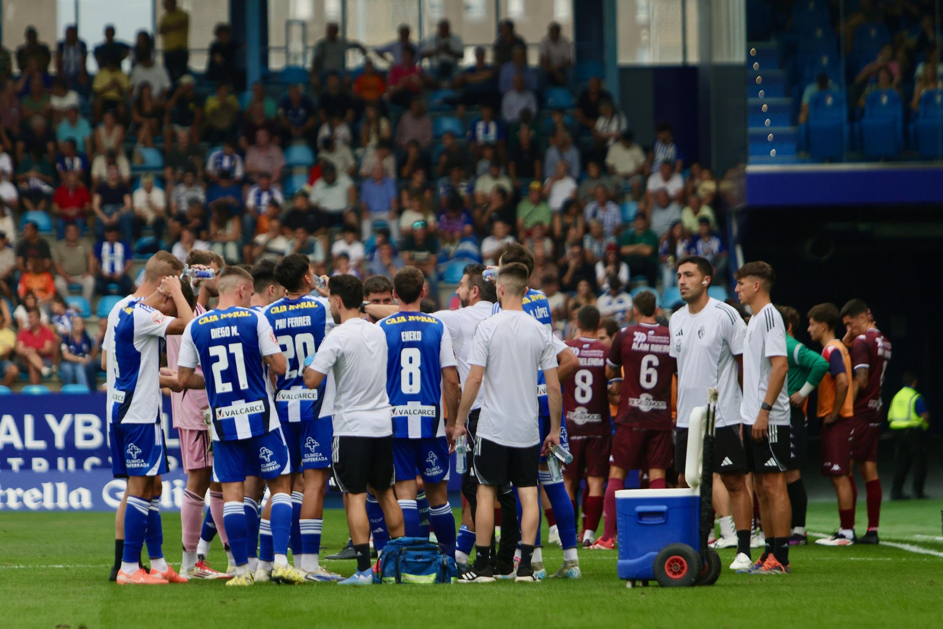 Las mejores imágenes del Ponferradina-Pontevedra