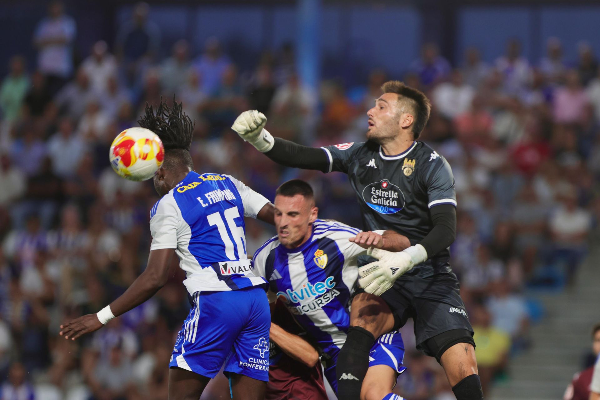 Las mejores imágenes del Ponferradina-Pontevedra