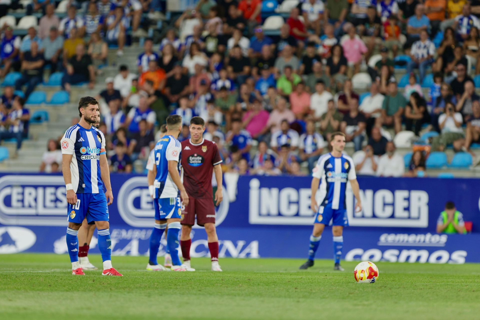Las mejores imágenes del Ponferradina-Pontevedra