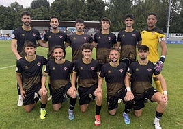 Once del Atlético Bembibre en Almazán.
