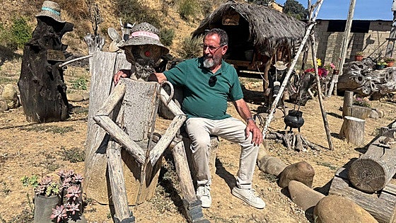 Imágenes del rincón de Ricardo en San Miguel de Escalada