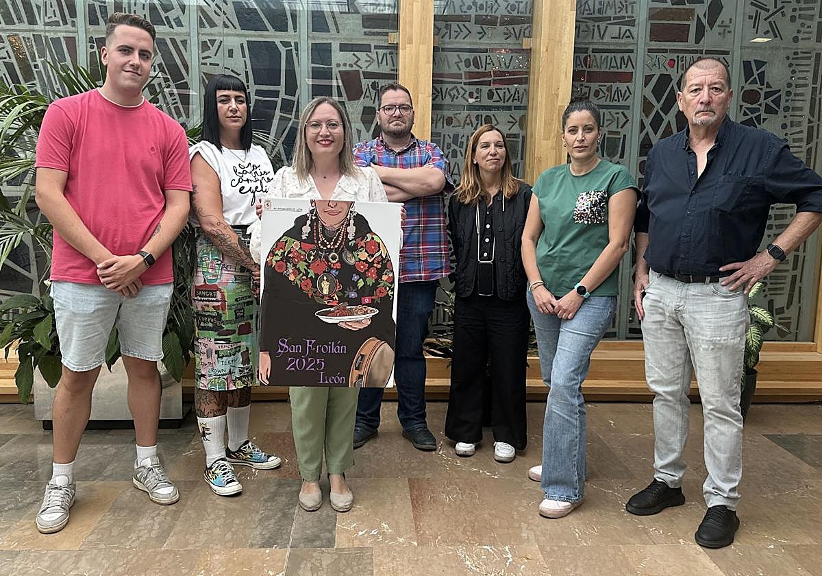 Jurado que eligió el cartel de las fiestas de San Froilán.