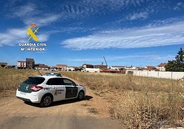 Imagen de la Guardia Civil en el lugar.