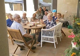 Terraza de verano de Alzheimer León.
