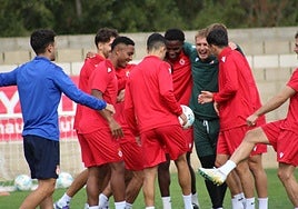 Entrenamiento de la Cultural y primer día de Lucas Ribeiro