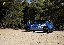 El Alpine A290 eléctrico