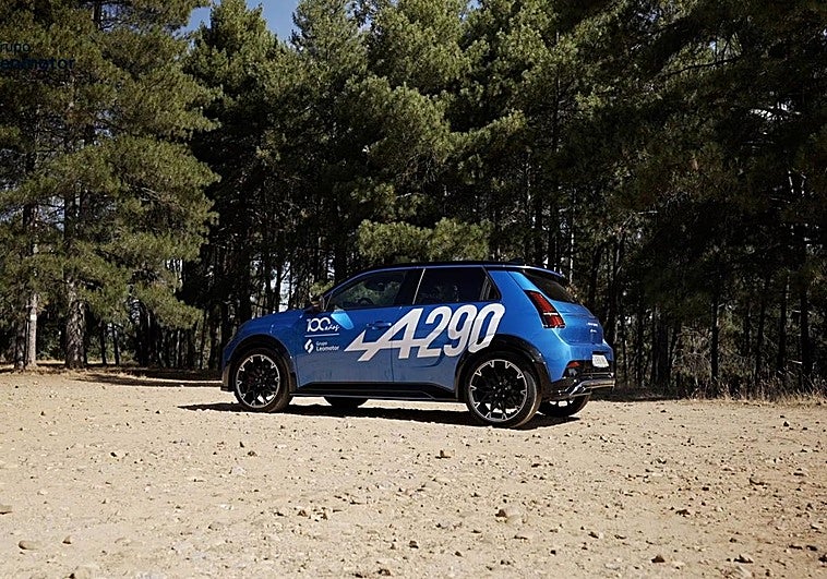 El Alpine A290 eléctrico