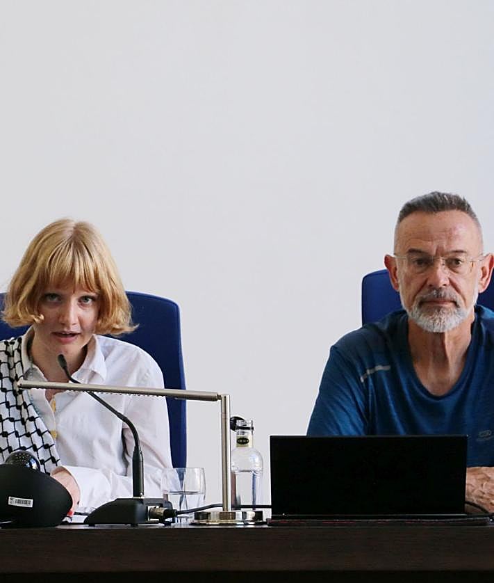 Imagen secundaria 2 - La ULE se vuelca con Palestina con charlas de activistas y profesores de Yale