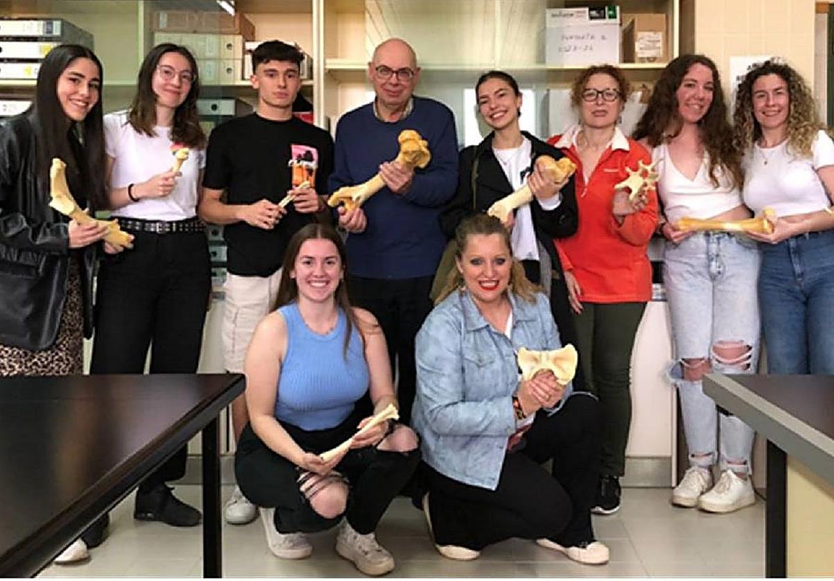 Preparación de uno de los talleres.