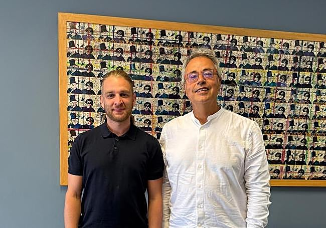 Los dos investigadores de la ULE.