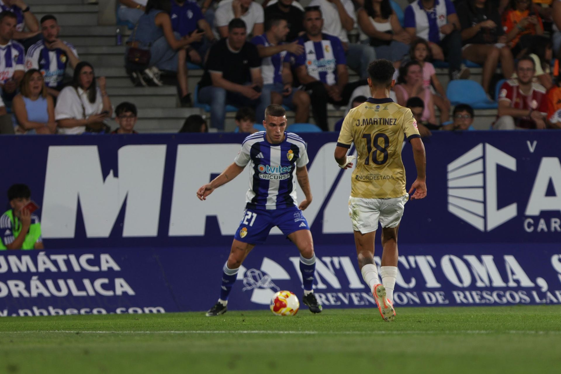 Las mejores imágenes del Ponferradina-Guadalajara