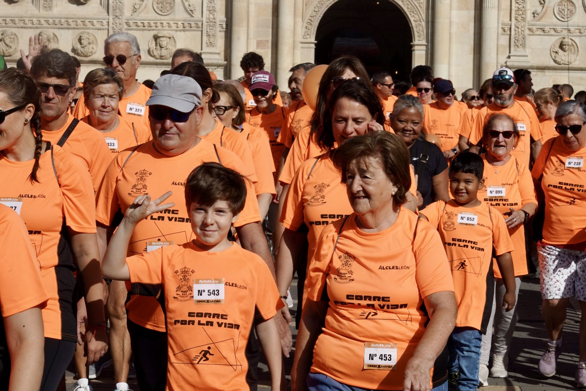 Las imágenes de la Carrera por la Vida en León
