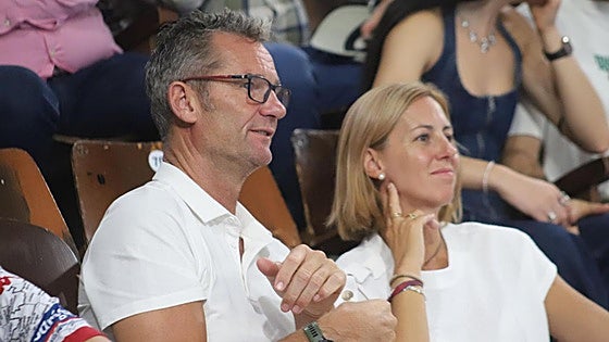 Iñaki Urdangarín, en León para ver el partido de su hijo ante el Abanca Ademar
