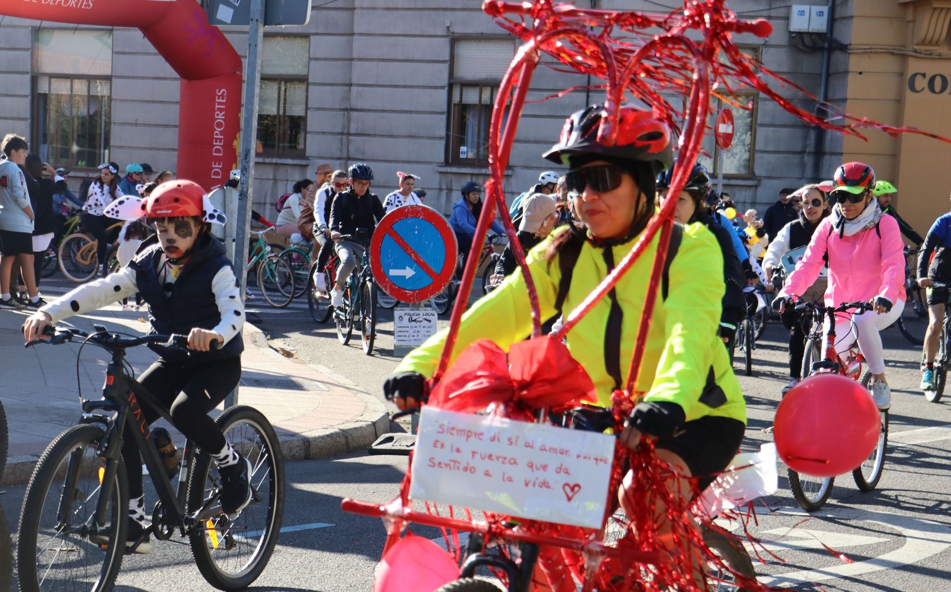 Las imágenes del Día de la Bici en León