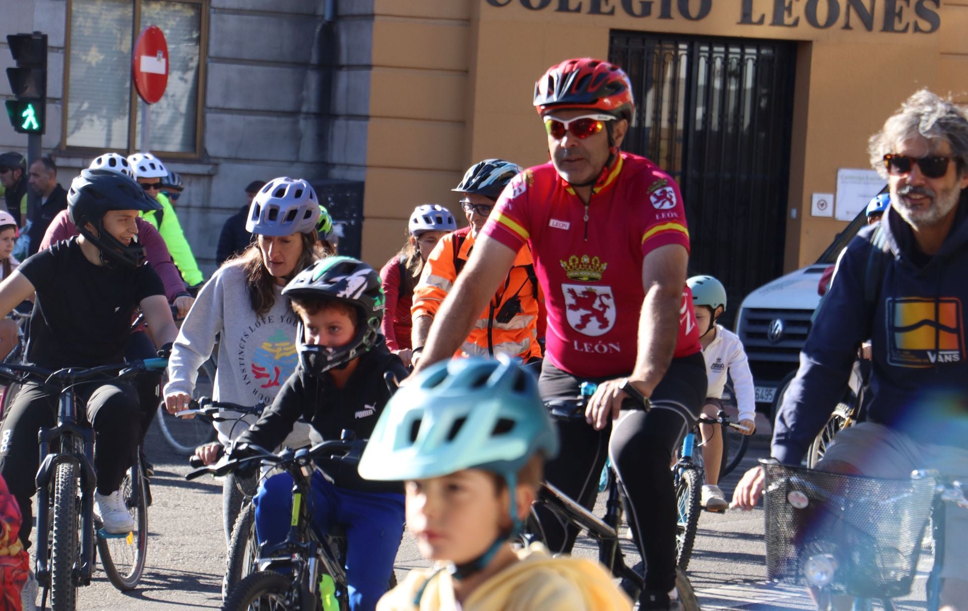 Las imágenes del Día de la Bici en León