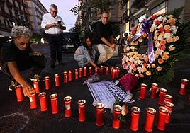 Homenaje a la joven leonesa atropellada en Nápoles.