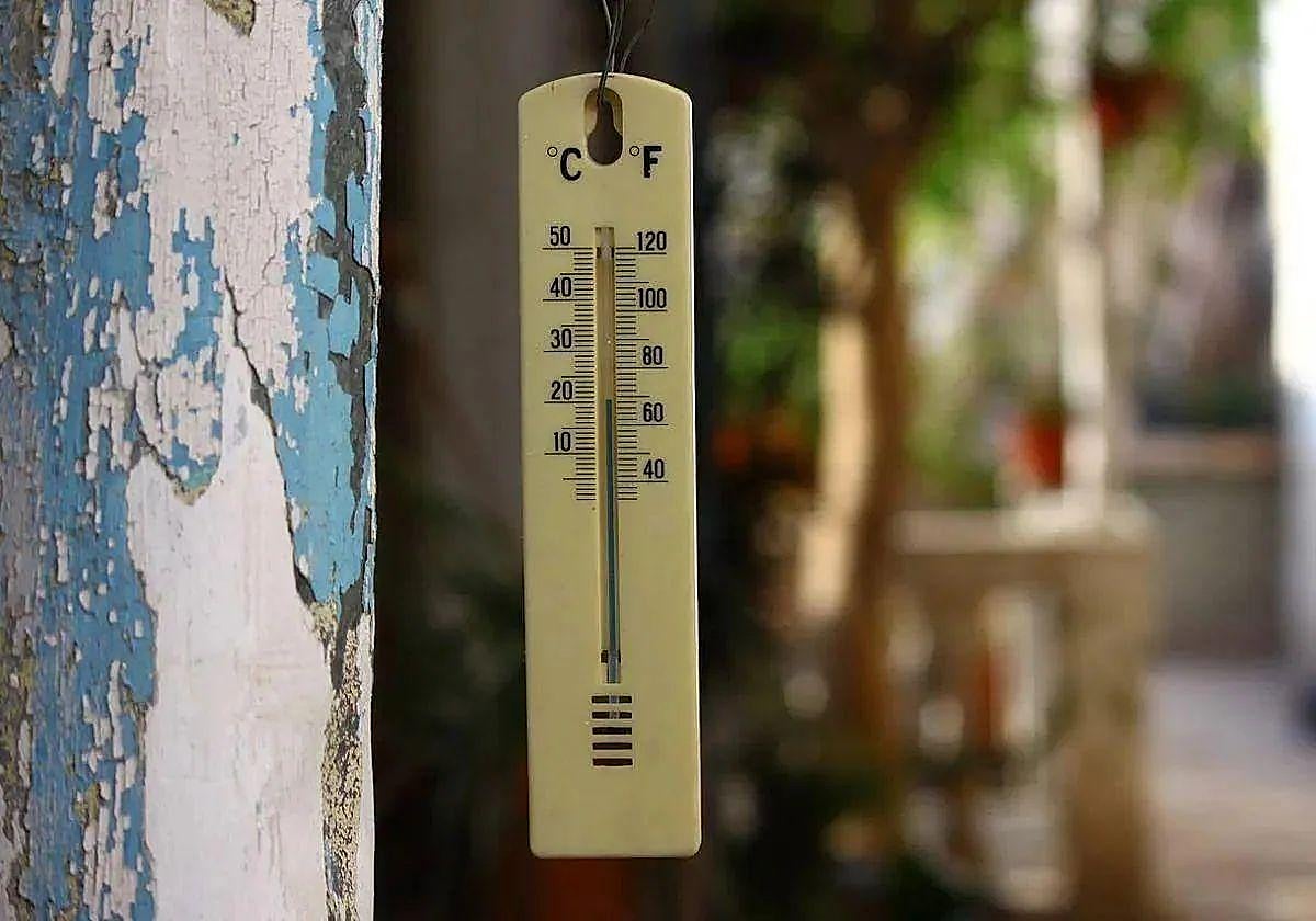 Imagen de archivo de un termómetro.