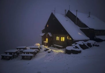 La impresionante imagen de la primera nevada de la temporada en León