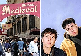 Mercado medieval y Sanguijuelas del Guadiana este jueves en León.