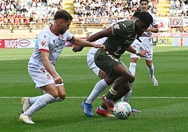 Calero, en un partido con la Cultural.