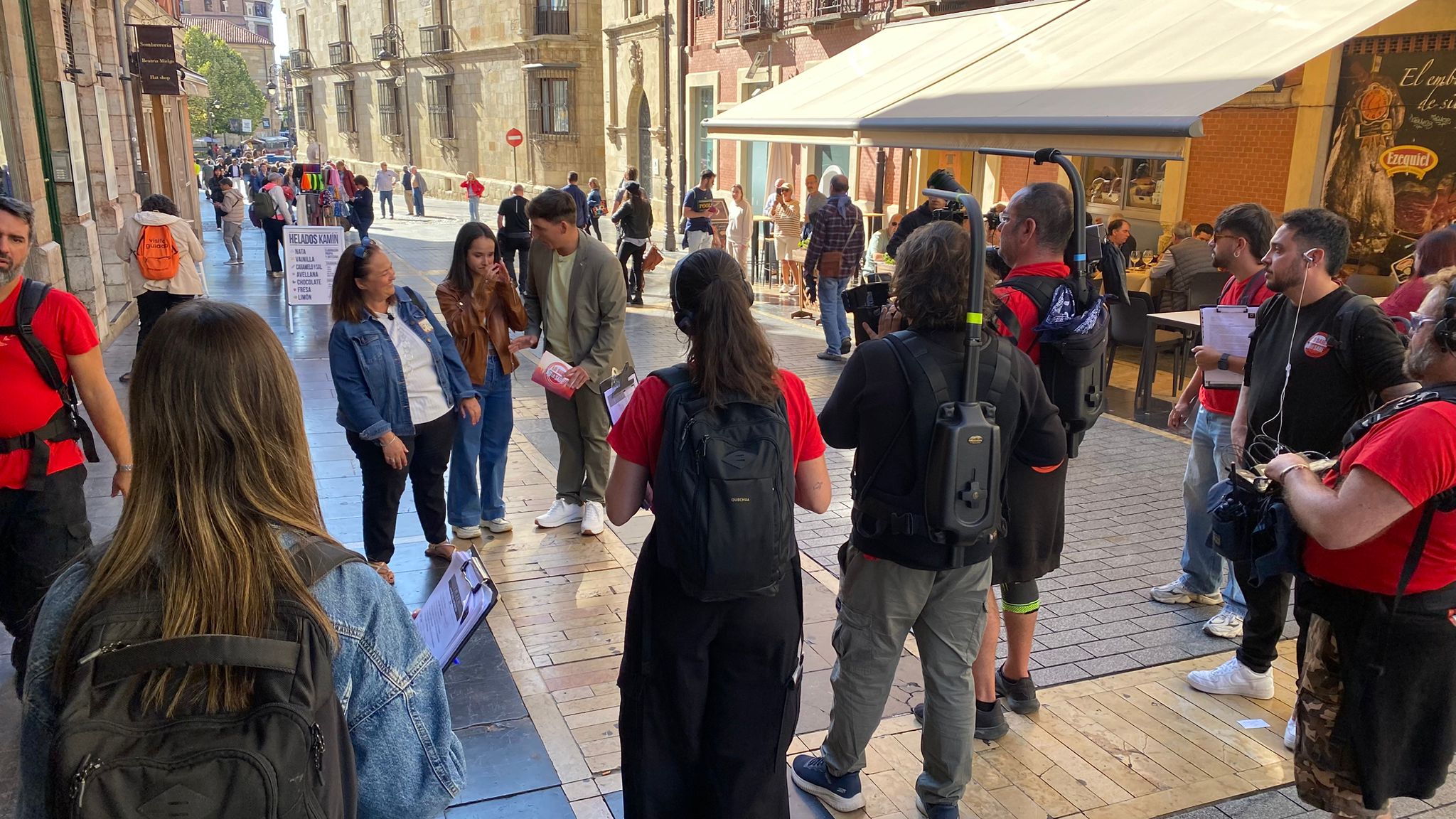 La grabación del programa de televisión &#039;Lo sabe, no lo sabe&#039; en León