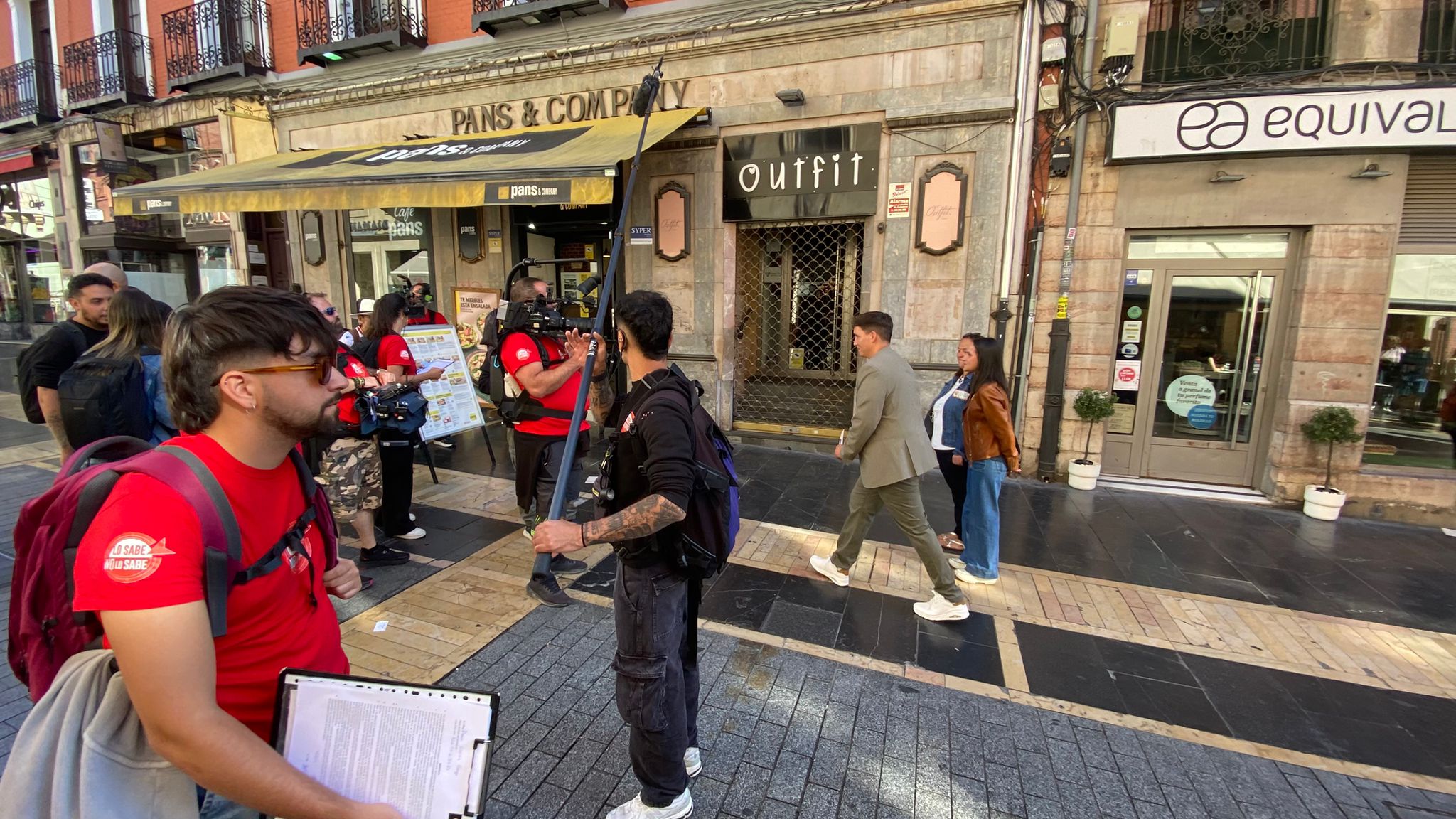 La grabación del programa de televisión &#039;Lo sabe, no lo sabe&#039; en León