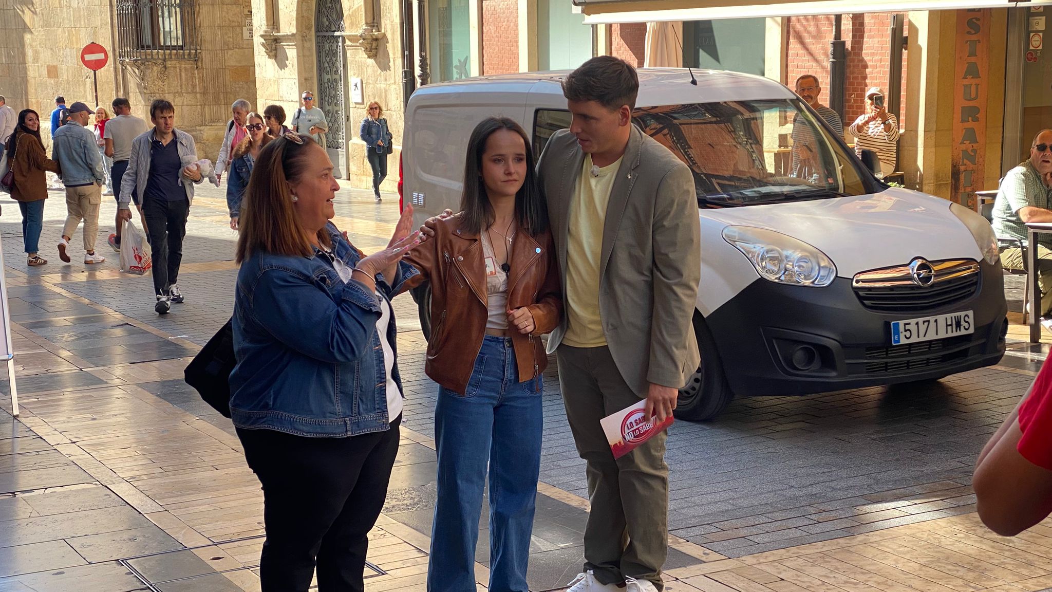 La grabación del programa de televisión &#039;Lo sabe, no lo sabe&#039; en León