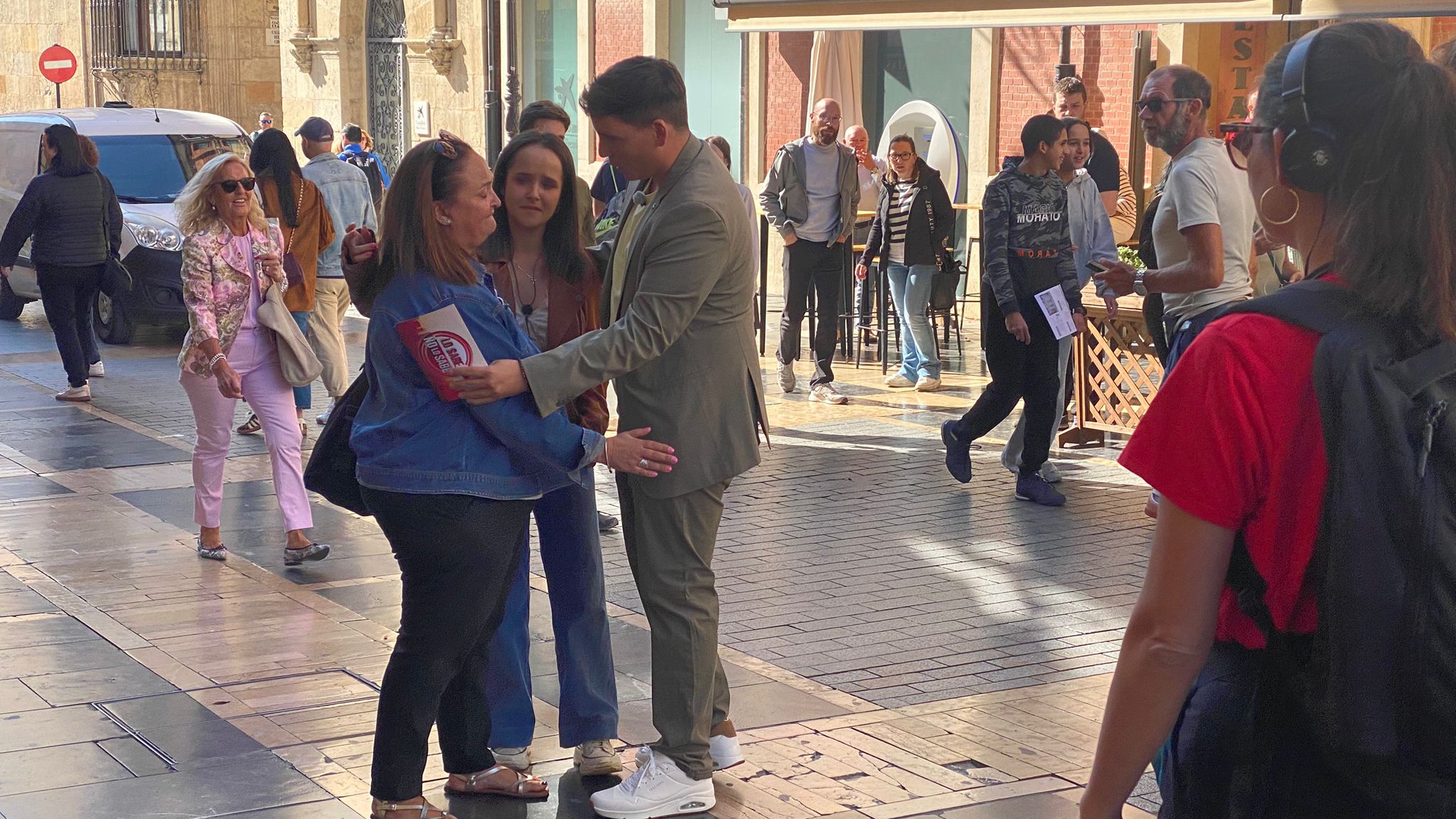 La grabación del programa de televisión &#039;Lo sabe, no lo sabe&#039; en León