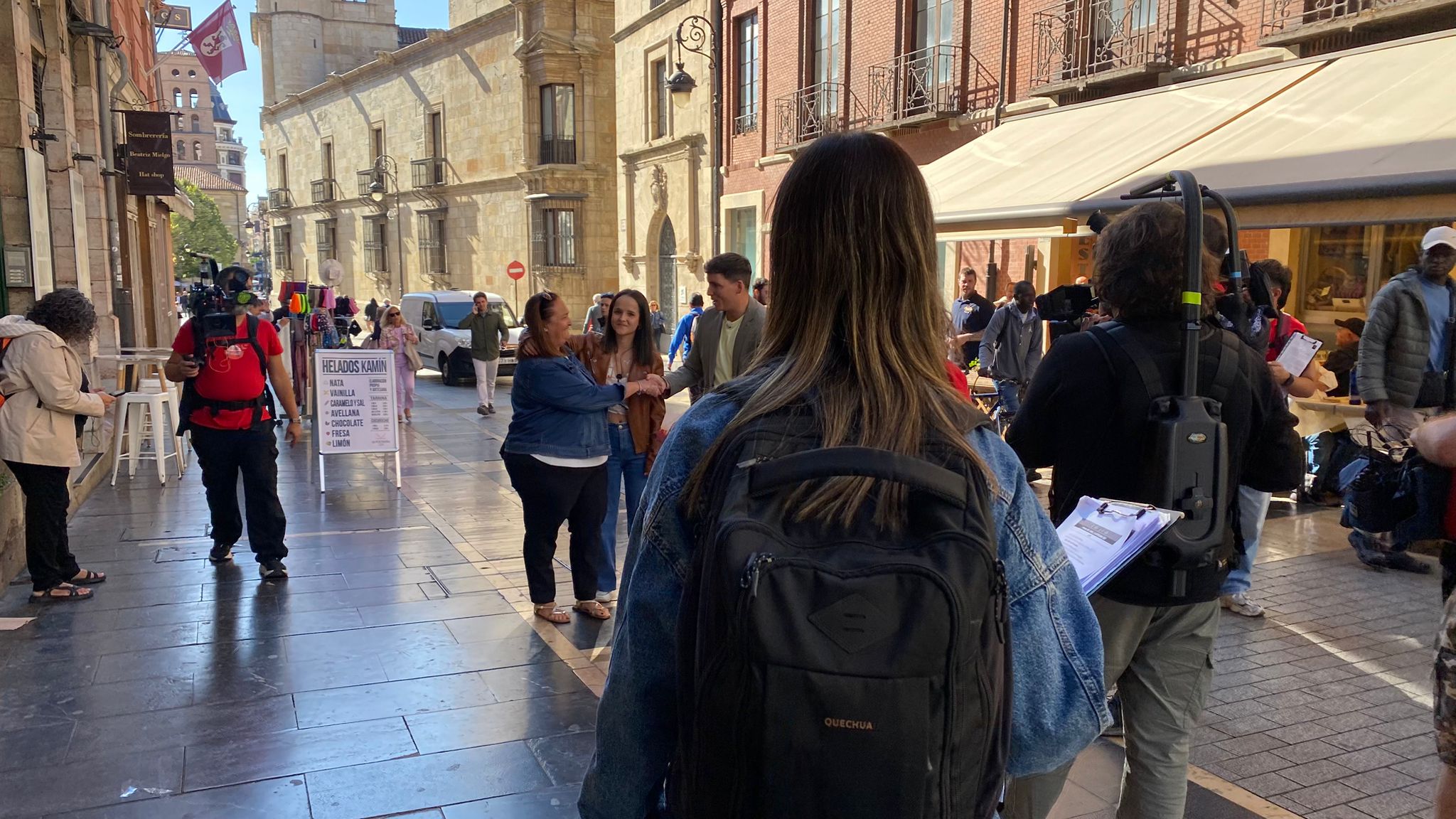 La grabación del programa de televisión &#039;Lo sabe, no lo sabe&#039; en León