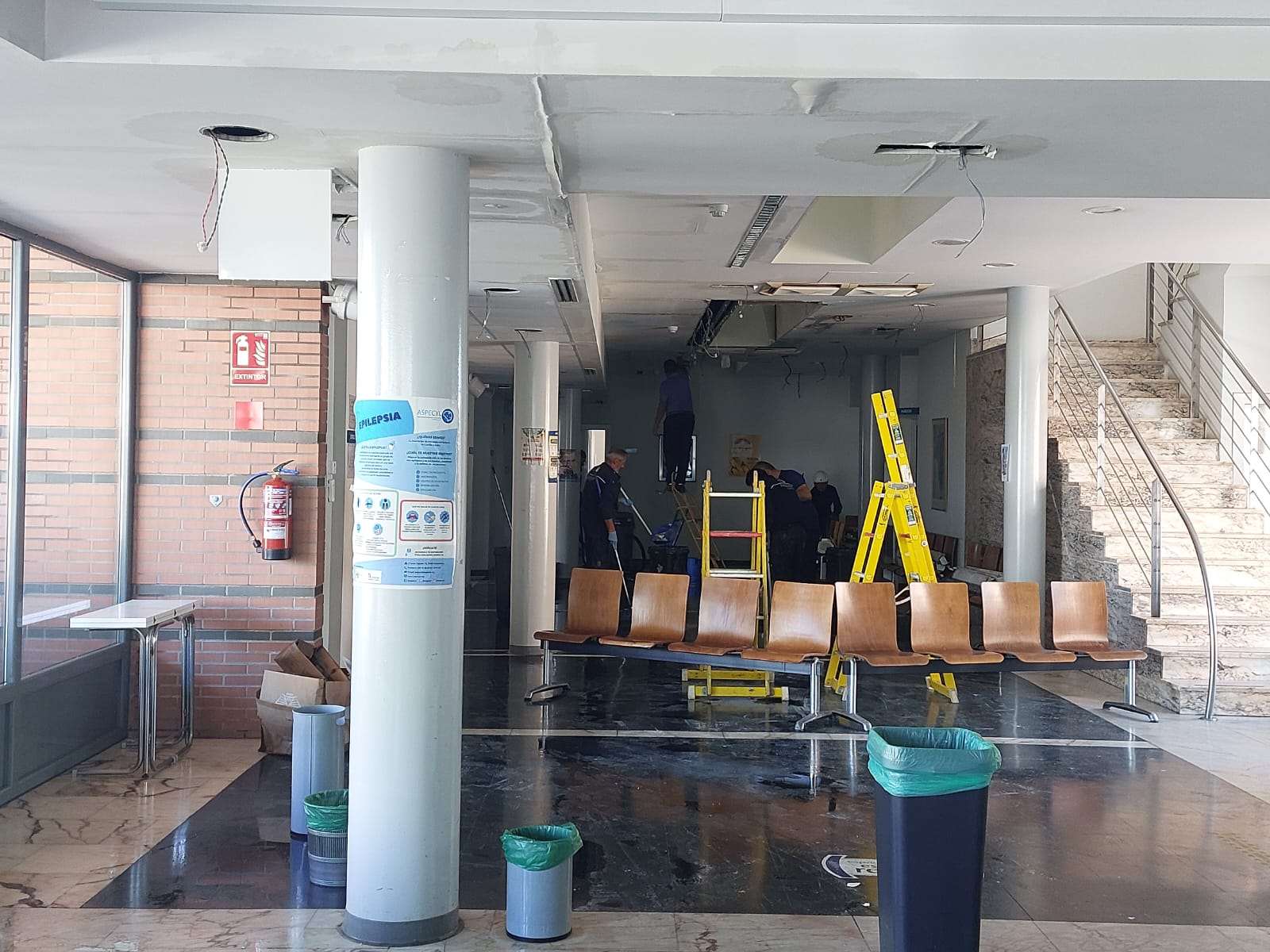 Cierra parcialmente el centro de salud de La Palomera