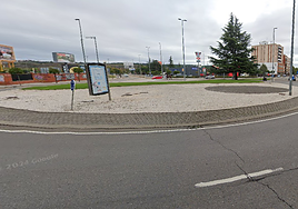 Imagen de la rotonda.