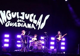 Actuación de Sanguijuelas del Guadiana en la plaza Mayor