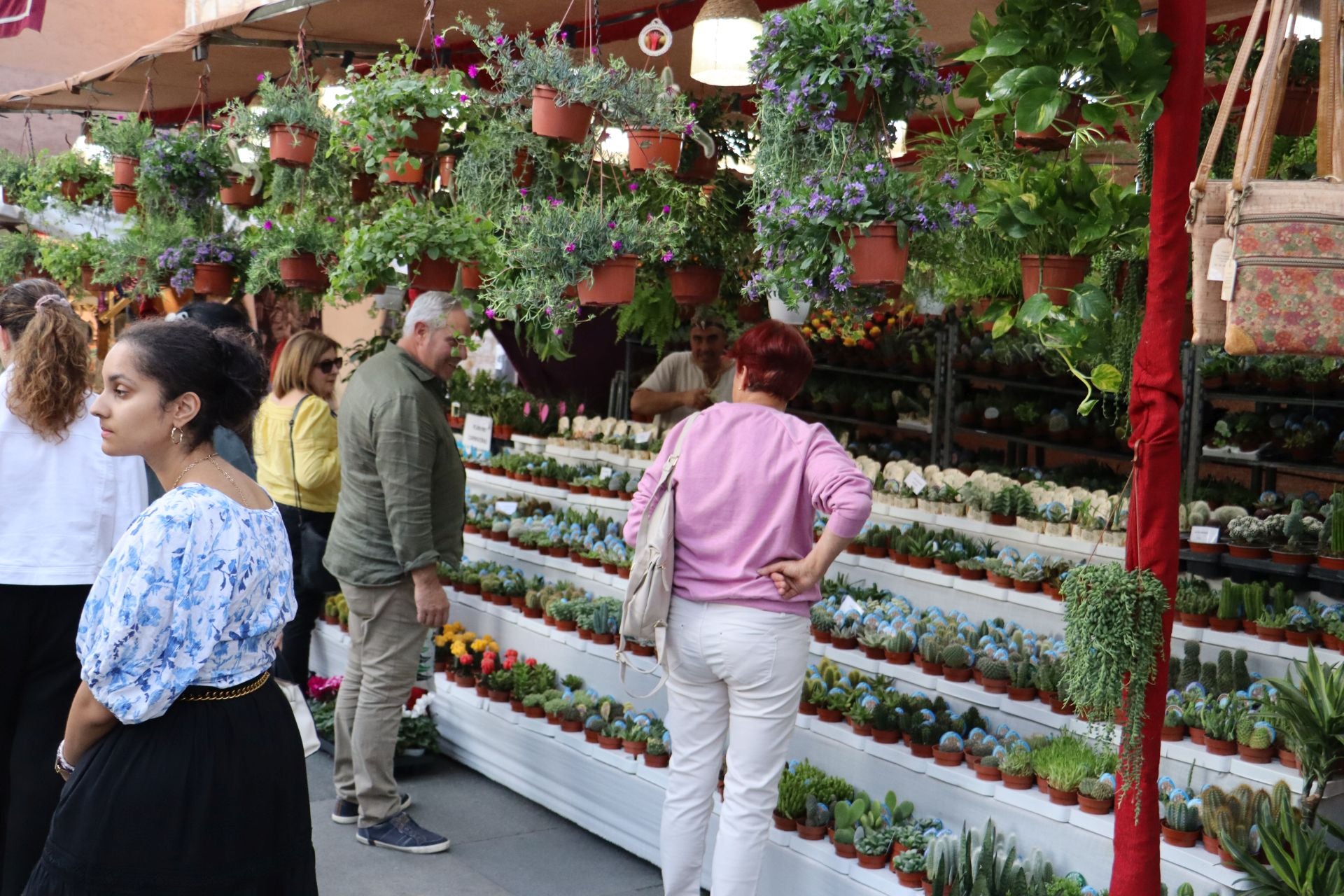 Las imágenes de un mercado que sigue dando vida a las fiestas de San Froilán