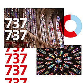 Vidrieras de la Catedral de León.