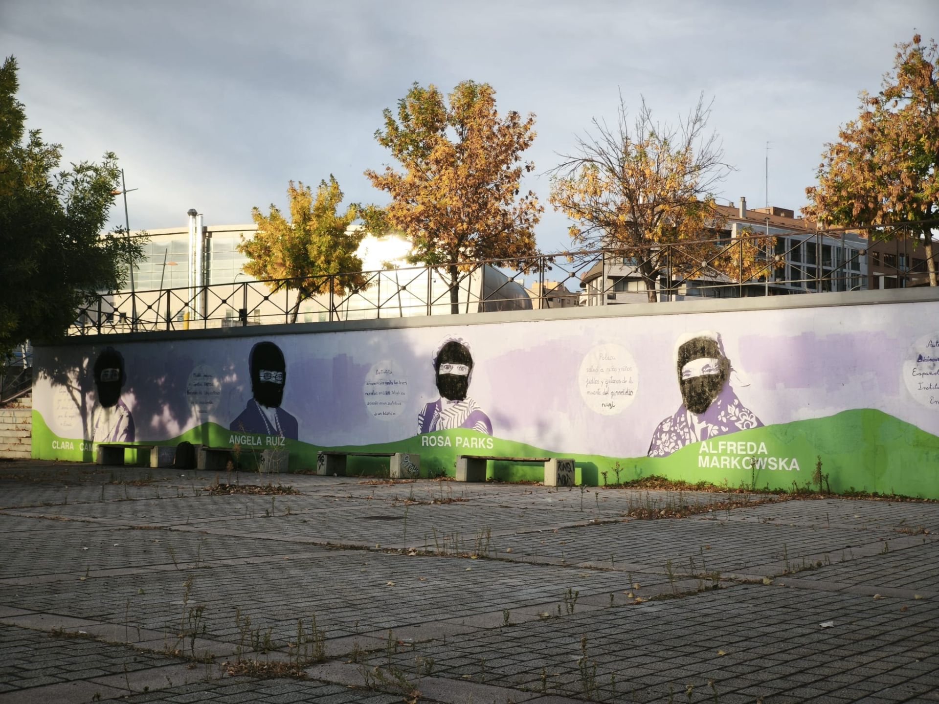 El mural feminista de León, vandalizado de nuevo