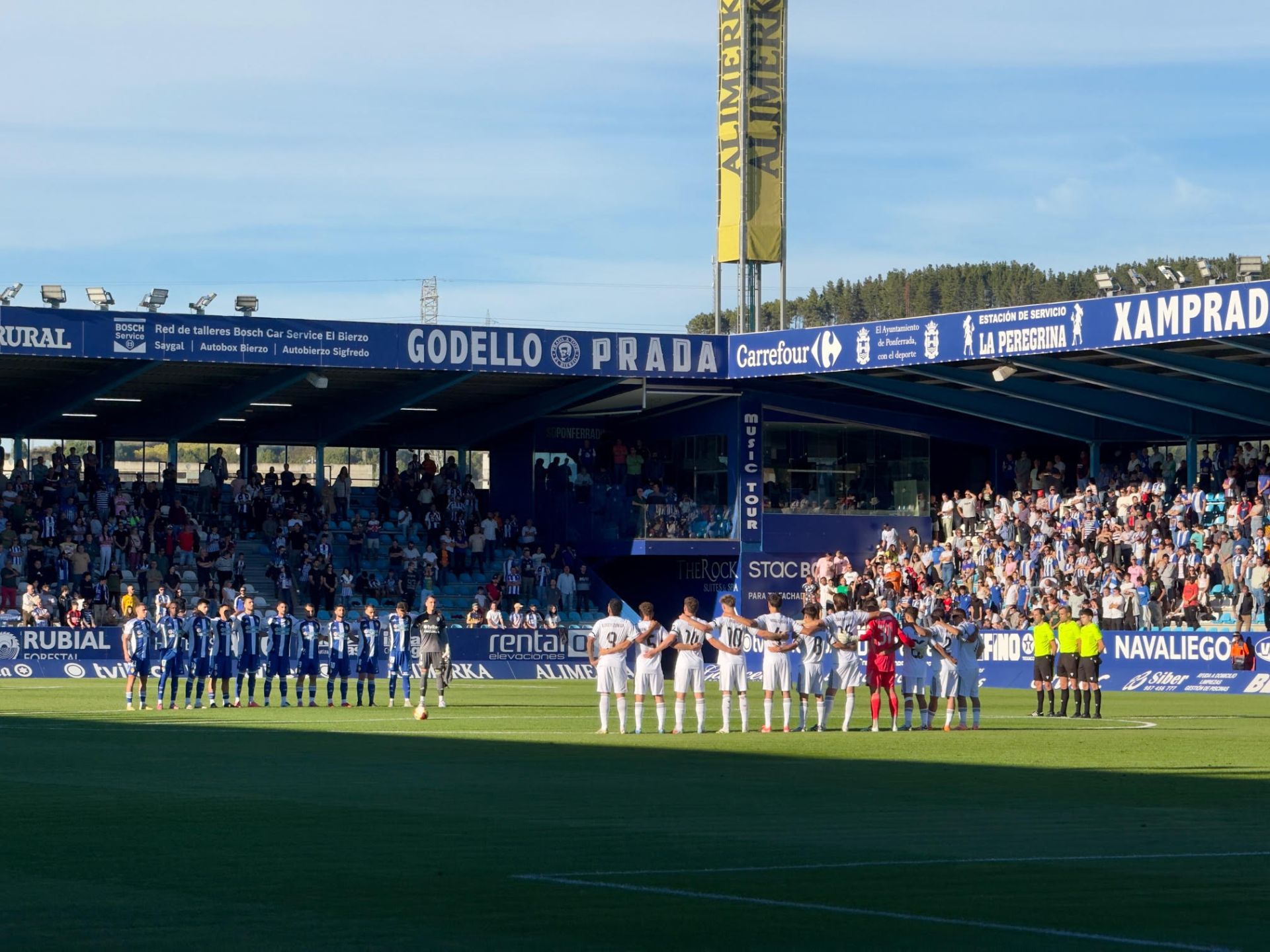 Las mejores imágenes del Ponferradina-Castilla