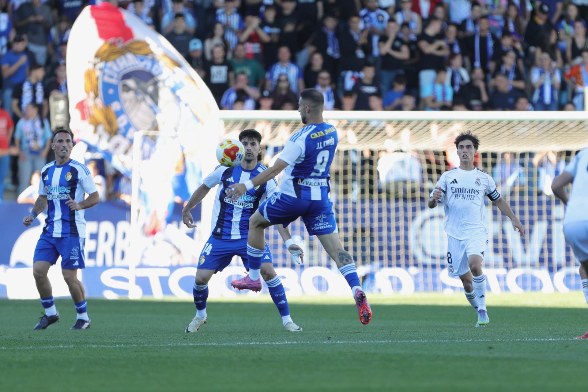 Las mejores imágenes del Ponferradina-Castilla