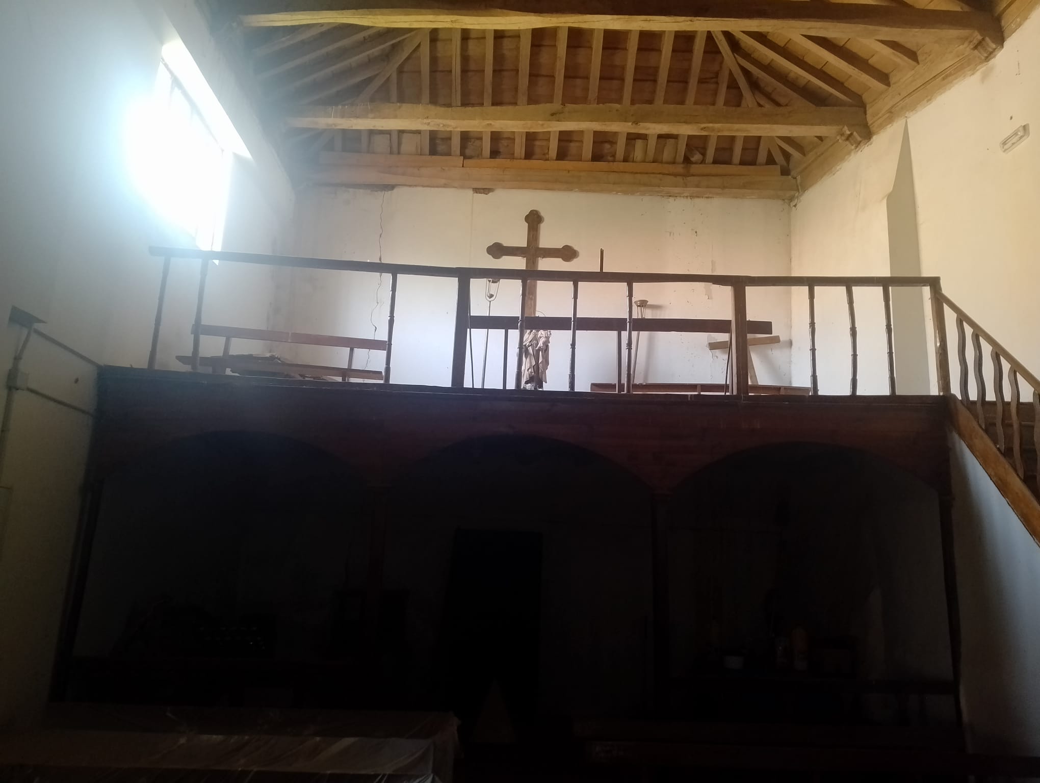 Las imágenes de la situación crítica de la Iglesia de Cubillas de los Oteros