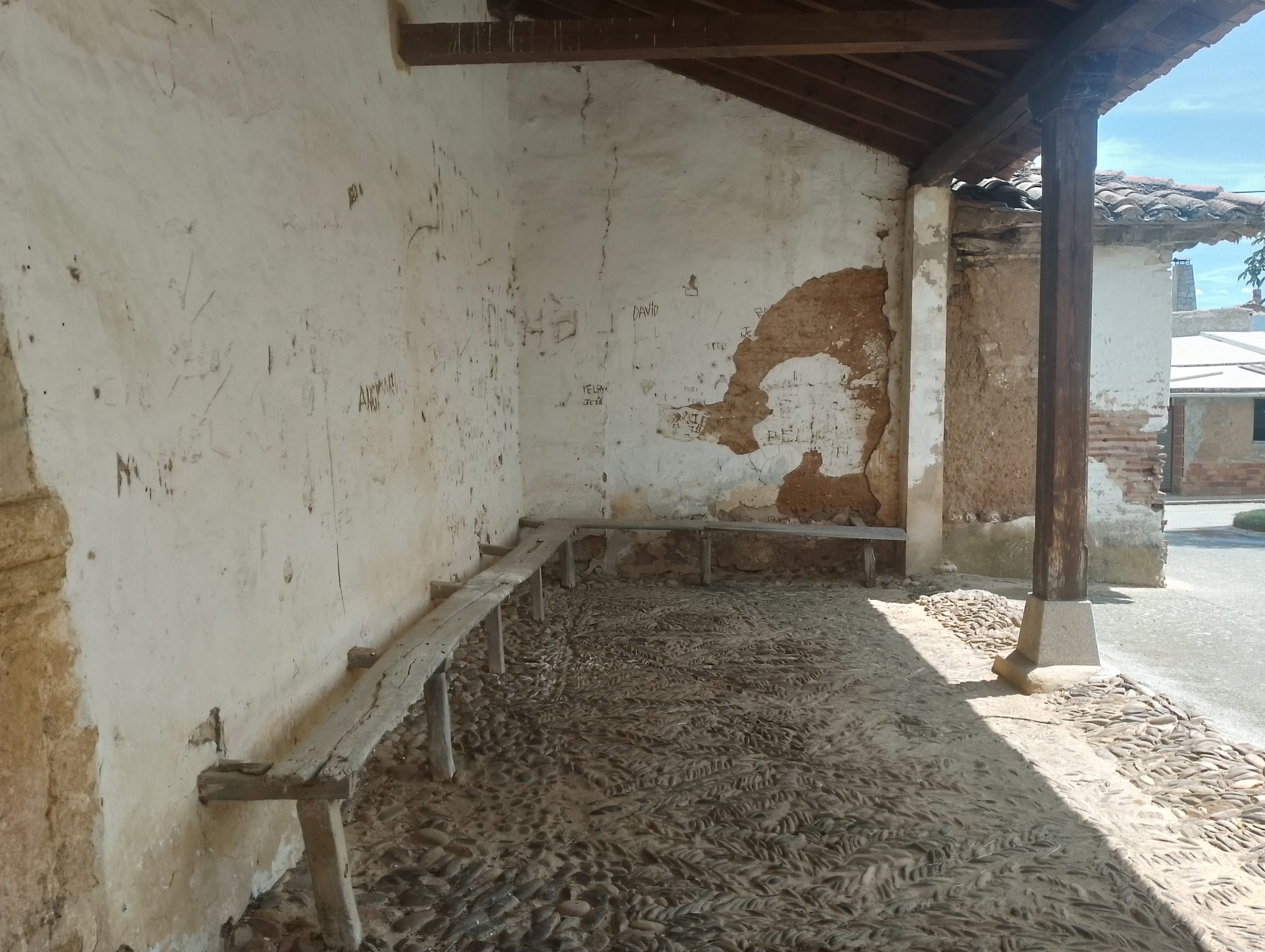 Las imágenes de la situación crítica de la Iglesia de Cubillas de los Oteros