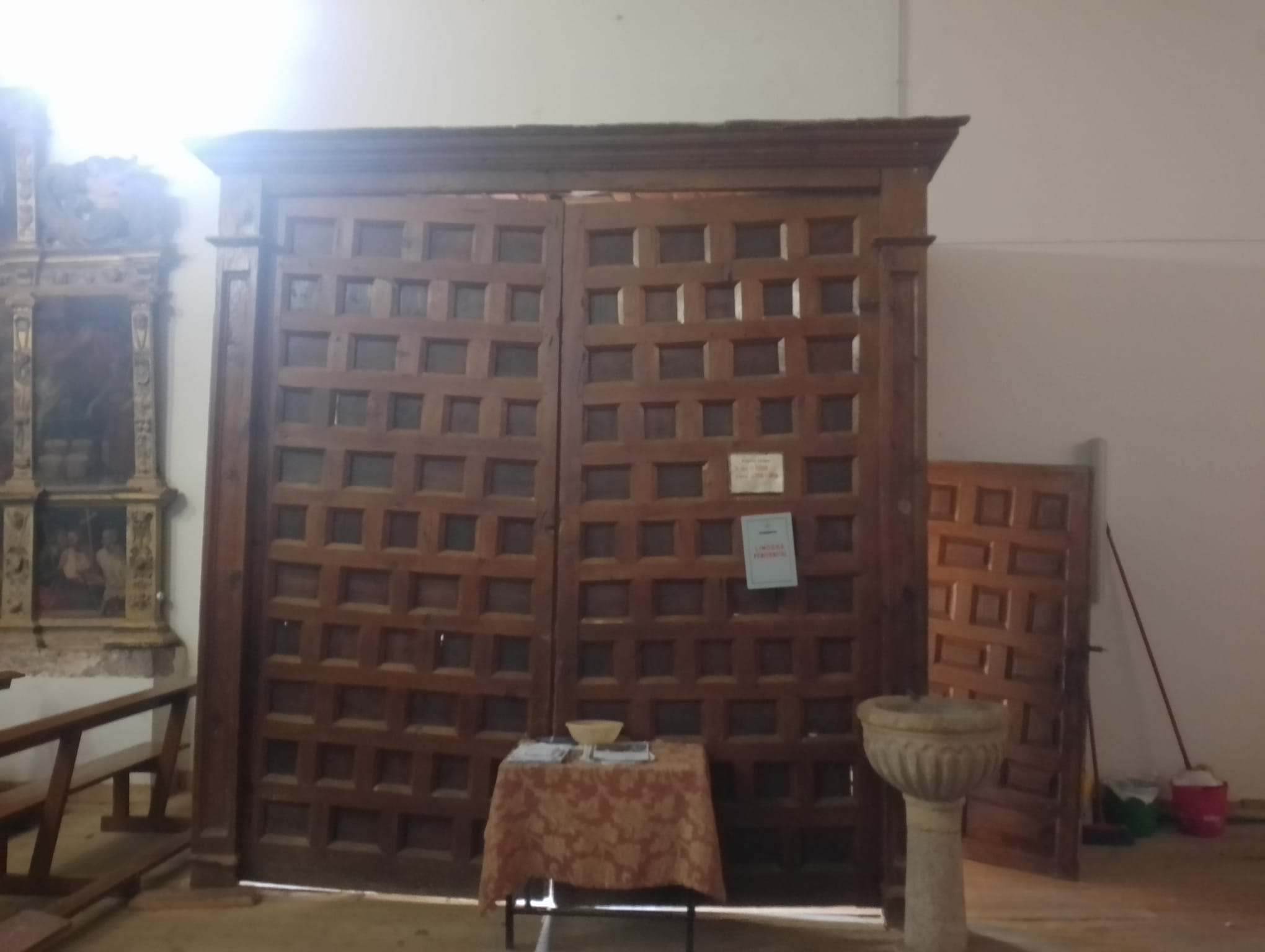 Las imágenes de la situación crítica de la Iglesia de Cubillas de los Oteros