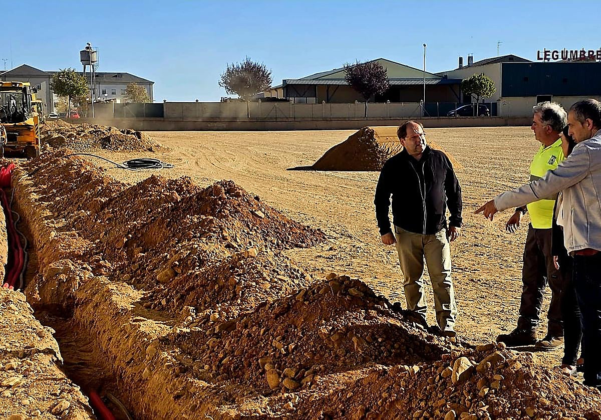 La Bañeza ultima la puesta en marcha de su aparcamiento de camiones