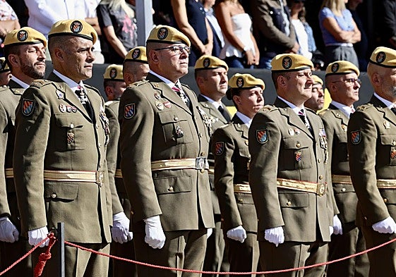 El V Batallón de la UME en León celebra Nuestra Señora del Rosario