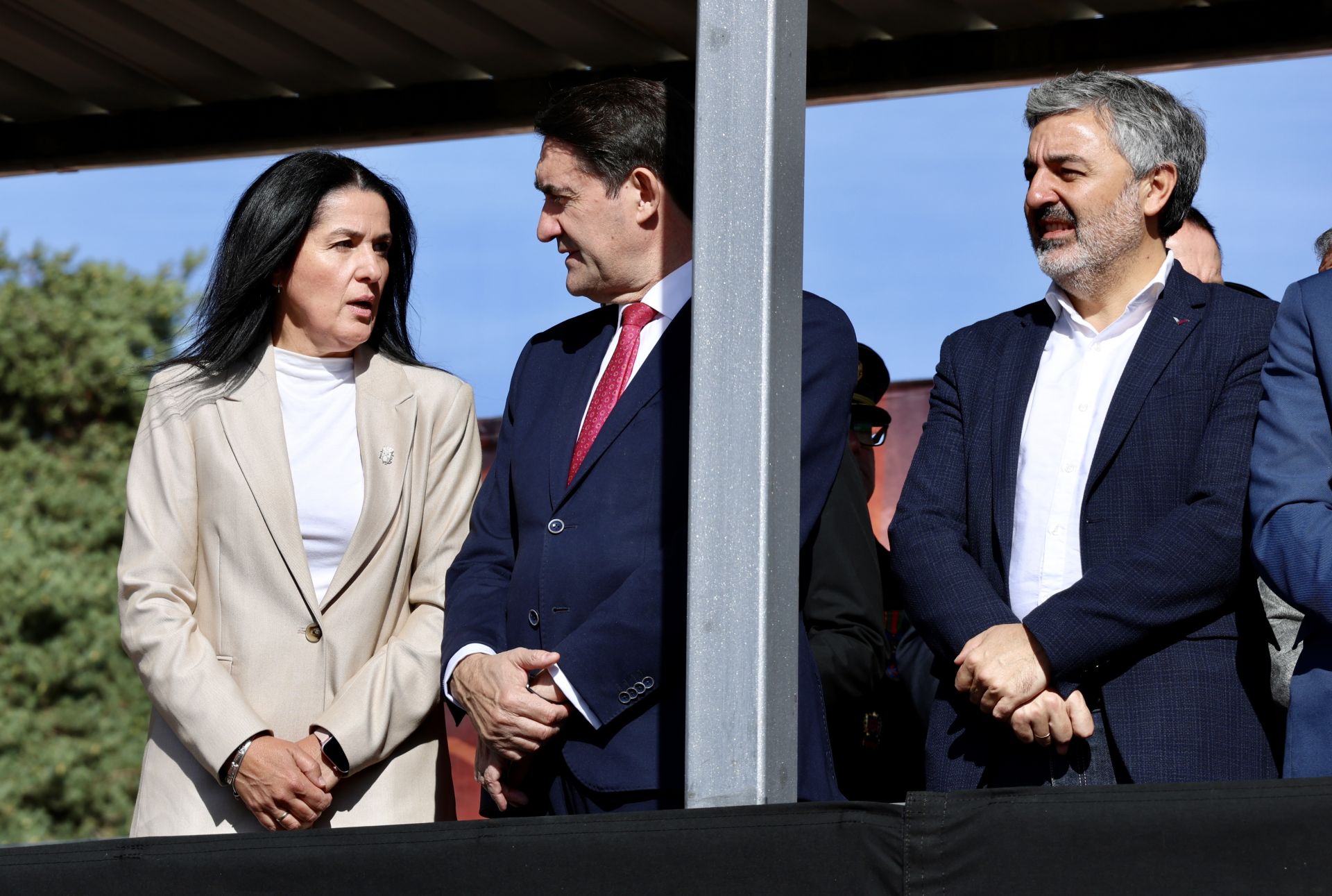 El V Batallón de la UME en León celebra Nuestra Señora del Rosario