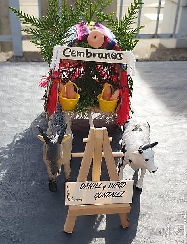 Uno de los carros que participaba en el concurso.