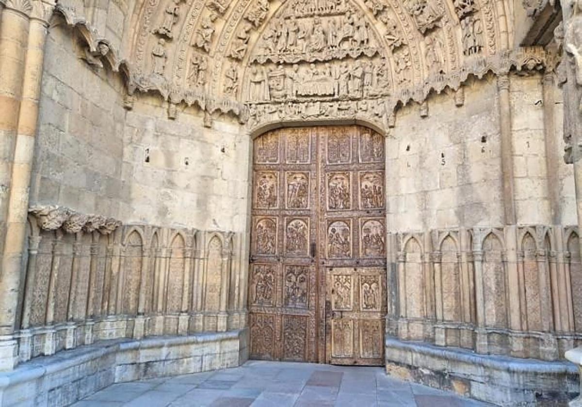 Pórtico de la Catedral de León.