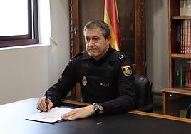 José Luis Vega, delegado de seguridad ciudadana de la Policía Nacional.