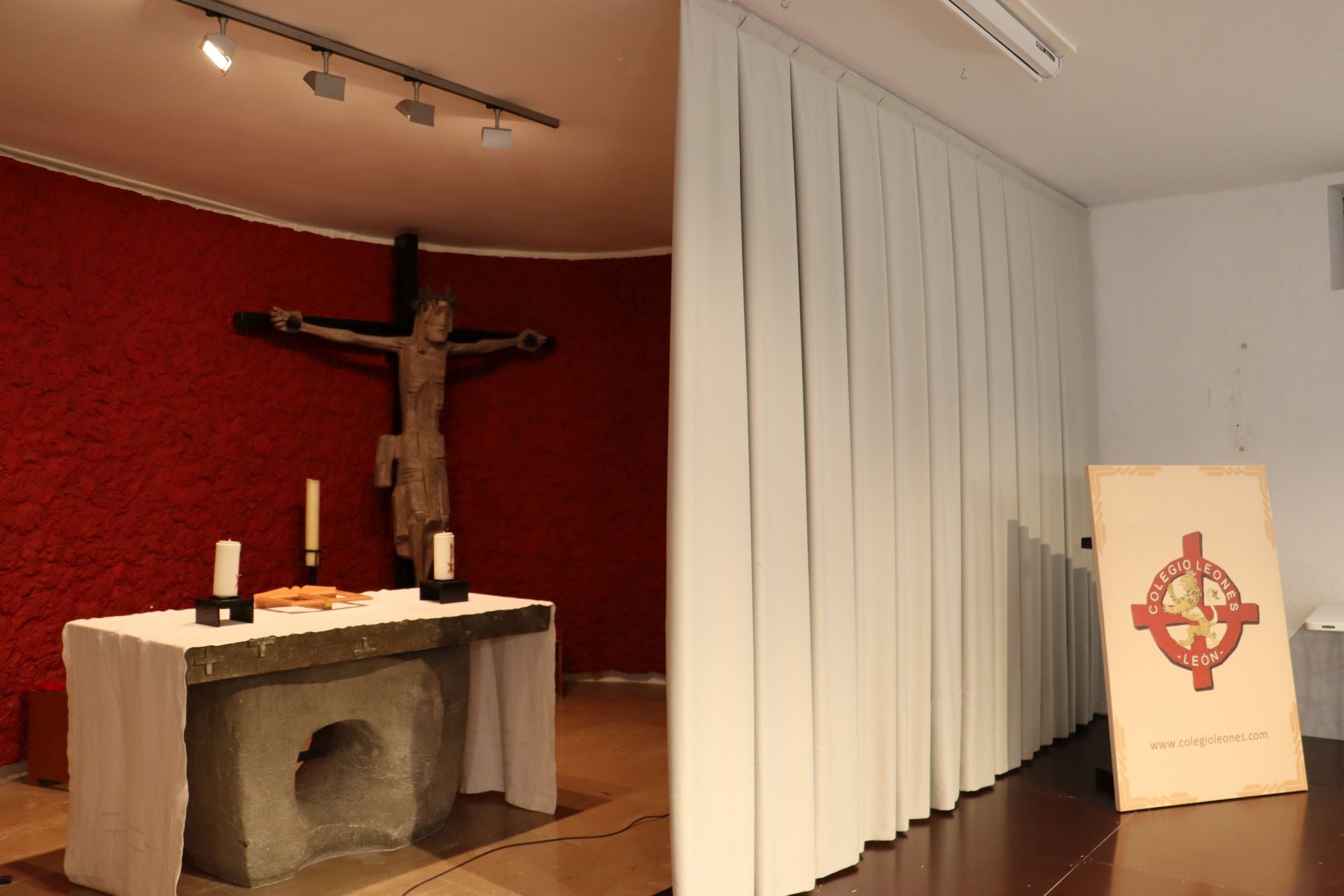 Obras en el Colegio Leonés de San Isidoro