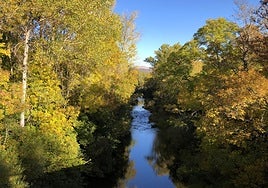 Paisaje otoñal en Vegacervera.