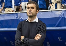 Gabi, ya exentrenador del Zaragoza.