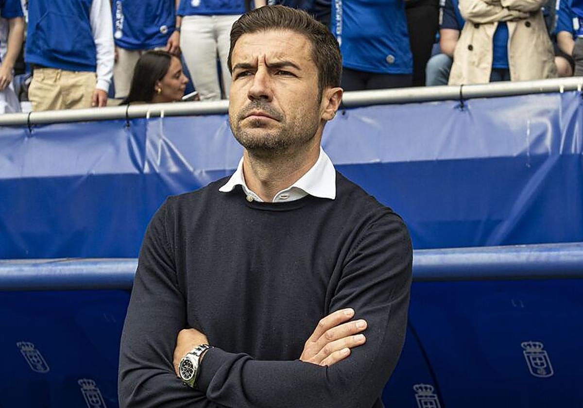 Gabi, ya exentrenador del Zaragoza.